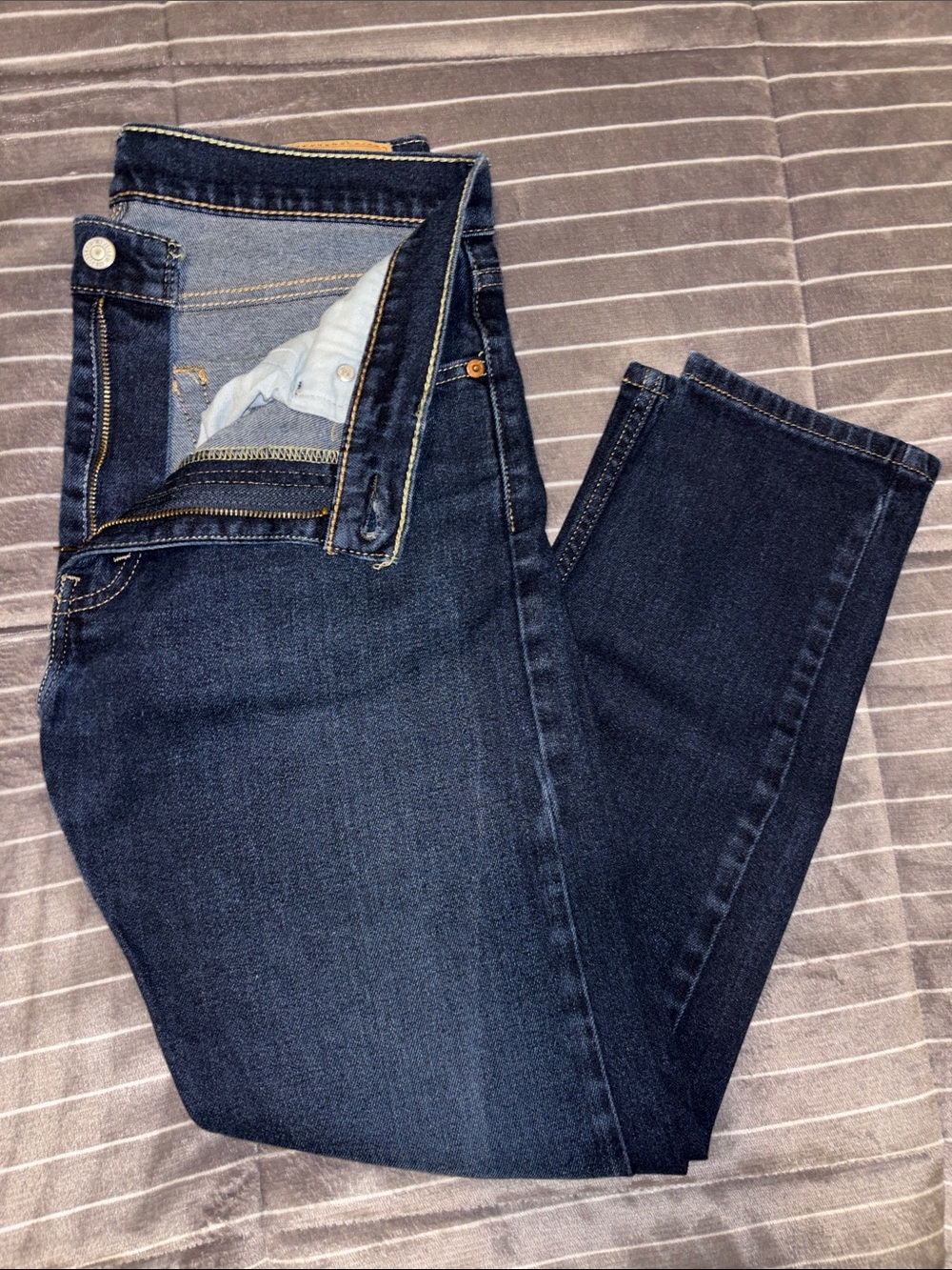 Levi's Dark Indigo Skinny Jeans